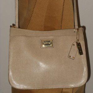 CALVIN KLEIN IVORY SHOULDER BAG